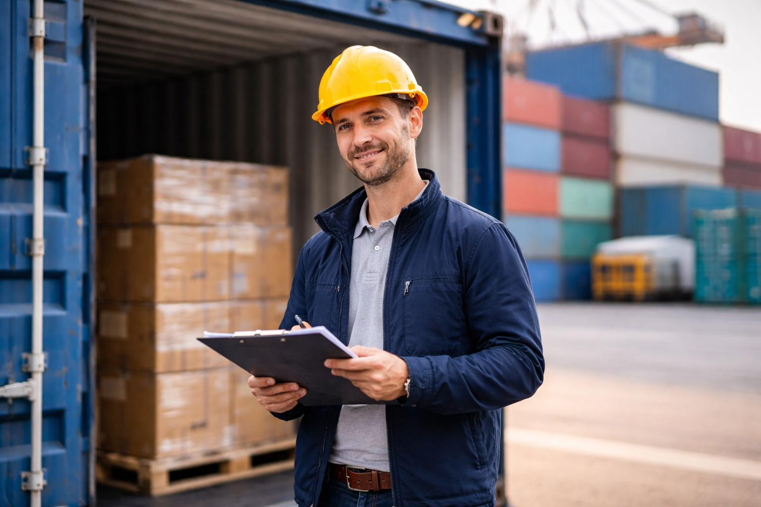 Professionnel du transport maritime consultant ses disponibilités